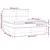 Vidaxl Box spring postelja z vzmetnico črna 160x200 cm blago