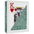 Plastične poker karte Texas Poker - tamnozelena leđa