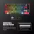 Tastatura mehanicka Gaming Fantech MK917 RGB Atom PRO79 Wireless bela (Red switch)