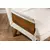 ATELIER DEL SOFA Sofa-krevet sa 1 sedaljkom Cosmo Single Teddy Fabric White
