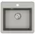 Umivaonik Siva 470 x 440 mm Granit