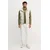 Bombažen pulover Lacoste zelena barva, SH2736