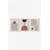 Wallity Slika 3Dartsoho48, 3 dela, 33 x 48 cm