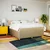 vidaXL vidaXL Box spring postelja z vzmetnico krem 180x200 cm blago, (21308985)
