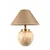 Opviq Stona lampa BK011, O30,18 cm, IP20, Bež-zlatne boje