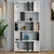 Hanah Home Polica 90x180x20cm Belo-Antracit