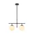 Opviq Luster Roe-10755, 52x15x36-76cm, IP20, Crni