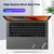 DiYiGongFang Zaštitna folija za oslonac za dlanove za Apple MacBook Air 13/13.6 M2/M3/M4/M5, Siva