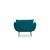 Atelier del Sofa Fotelja Jax 90x95x80cm Petrolej