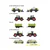 shumee MAJORETTE KMETIJSKI CLAAS 5-PAKET 8503105002