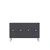 Hanah Home komoda Enlem 120, 120 cm, antracit