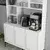 HANAH HOME Lyon 120 White Black komoda