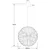 Globo Stella Pendant Lamp Energy Efficiency: A++ to E 60 Watt E27 Plastic White 15024
