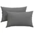 Jastučići za sofu 2 pcs Tamno siva 50 x 30 cm tkanina
