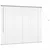 Venecijanski zastore Srebrno 130 x 155 cm Aluminij