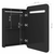 LED kupaonski ormarić s ogledalom sjajni crni 60 x 11 x 80 cm
