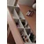 HANAH HOME Sto za šminkanje Harmony Mini Round Sepia