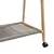 Stalak za odjeću s policama i kotačima 132x45,5x155,5cm bambusa