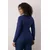 Trendyol Curve Ženska bluza TBBAW26AF00084, Tamnoplava