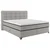 BOXSPRING KREVET CARMEN C 180/200 cm , siva