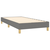 Krevet box spring s madracem LED tamnosivi 80 x 200 cm tkanina