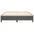 vidaXL Box spring posteljni okvir temno siv 160x200 cm žamet
