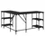 Stol Crni hrast 139 x 139 x 75 cm Konstruirano drvo