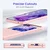 Maska za Motorola Razr 50 Ultra Flip, Lavanda