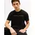 Tommy Jeans Majica Linear Logo DM0DM20744 Črna Regular Fit