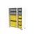 HANAH HOME Višenamenska polica Zen 2D2K6U White Grey Yellow