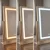 Stensko ogledalo LED STUDIO L.Gold 58x45