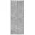 Visoka komoda siva betona 70x35x180 cm od konstruiranog drva