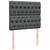 Vidaxl Box spring postelja z vzmetnico temno siva 120x200 cm blago