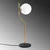 Opviq Stona lampa, Crna