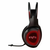Gaming Slušalice s Mikrofonom Energy Sistem HESG-2 3.5 mm LED Crna Crna/Crvena