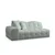 Atelier del Sofa Ugaona garnitura Pescara, D ugao, 316x165 cm, Zelena