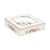2-piece glass bowl set, 16cm/21cm, White Elegance - Nuova R2S