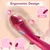SuperLove E-Stim Realistic Silicone Vibrator Pink