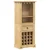 Stalak za vino Corona 56x35x134,5 cm od masivne borovine