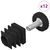 Furnirni nivelatori Podesiva 12 pcs Crna M6 PP