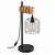 BRILAGI - Stona lampa NUBILA 1xE27/40W/230V braon/crna/dimna siva