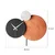 Wallity Zidni sat 48cm Crno-Bakar