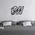 Wallity Zidna dekoracija Oh Yes, 61 x 41 cm, Crna