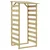 vidaXL Pergola s streho 2 kosa 100x90x200 cm impregnirana borovina