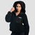 GymBeam Women‘s Sherpa Jacket Black