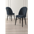 Hanah Home Set stolica Ritim, 44x96x42 cm, 6 komada, Antracit-crne
