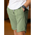 Sinsay - Slim fit šorts - svetlo zelena