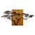 Wallity Zidna dekoracija Acacia Tree - 329-A, 144x70x3 cm, Smeđe boje