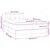 vidaXL Box spring postelja z vzmetnico svetlo siva 120x200 cm blago