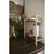 WENKO 53024100 - Polica LOUISA 32x33 cm bela/braon